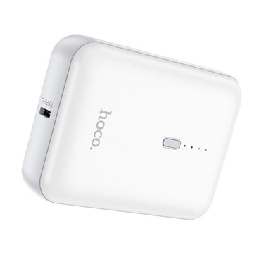 Hoco J96 5000mAh Small Power Bank - White